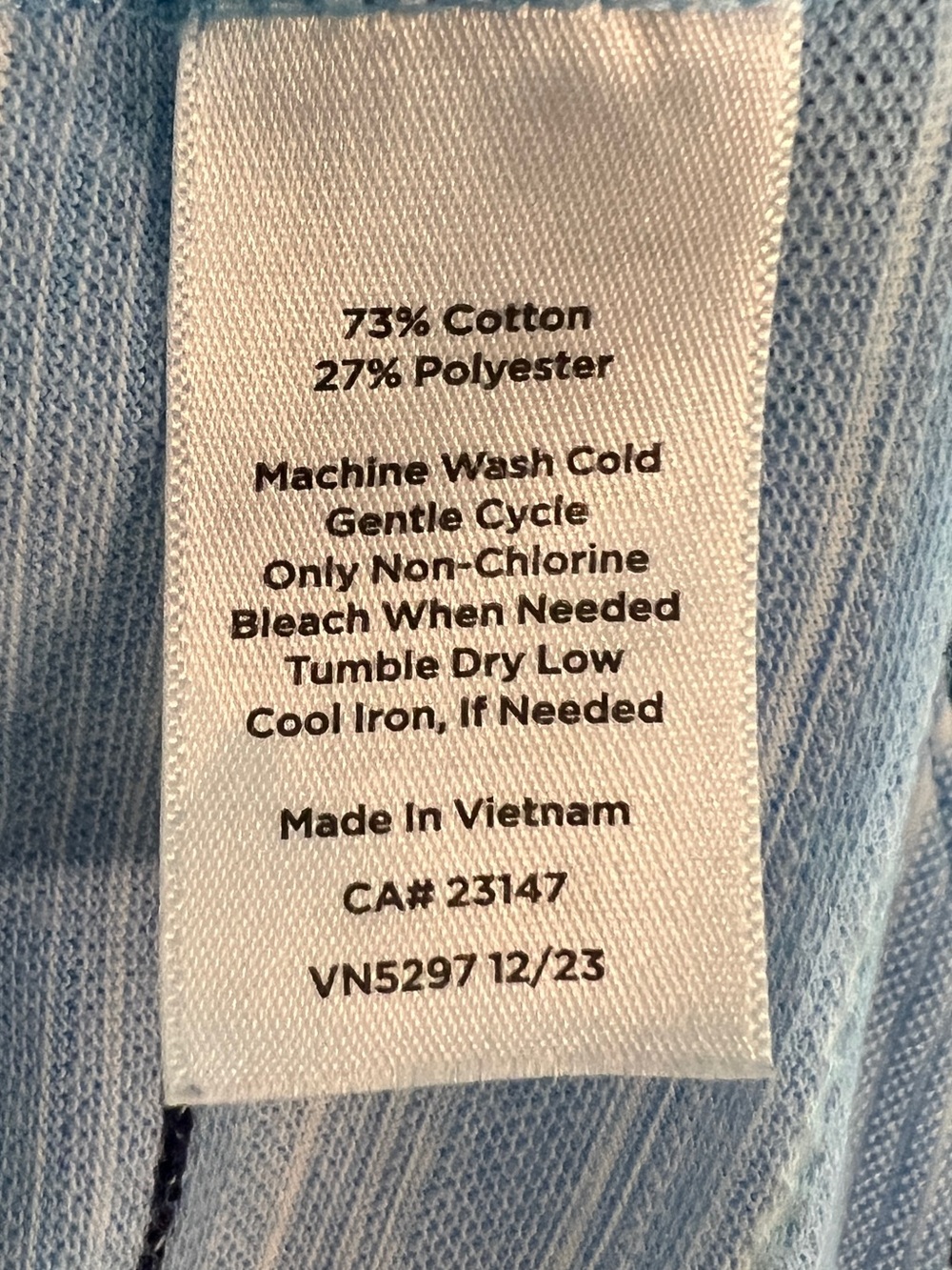 Talbots Terry Cloth Hoodie Blue Striped Beach Coverup Pullover Coastal Cottage - Picture 10 of 14